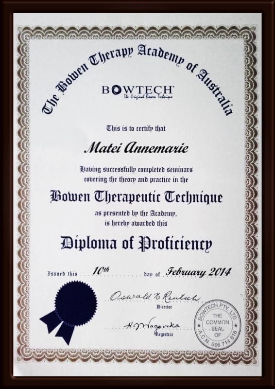 Diplomă Bowtech